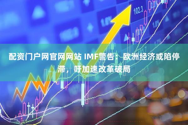 配资门户网官网网站 IMF警告：欧洲经济或陷停滞，吁加速改革破局