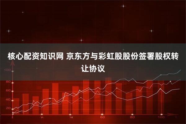 核心配资知识网 京东方与彩虹股股份签署股权转让协议